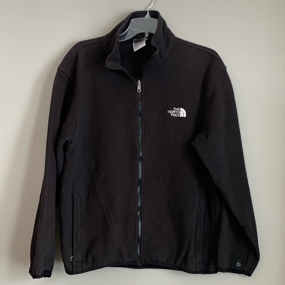 Men’s black fleece North Face